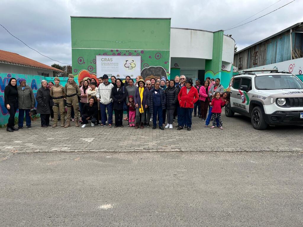 Prefeitura de Otacílio Costa promove palestra de prevenção às drogas com apoio do Proerd